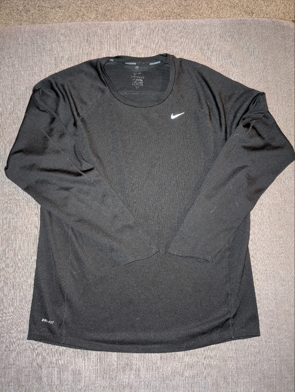 Nike Black Short Sleeve Dri-FIT Tee